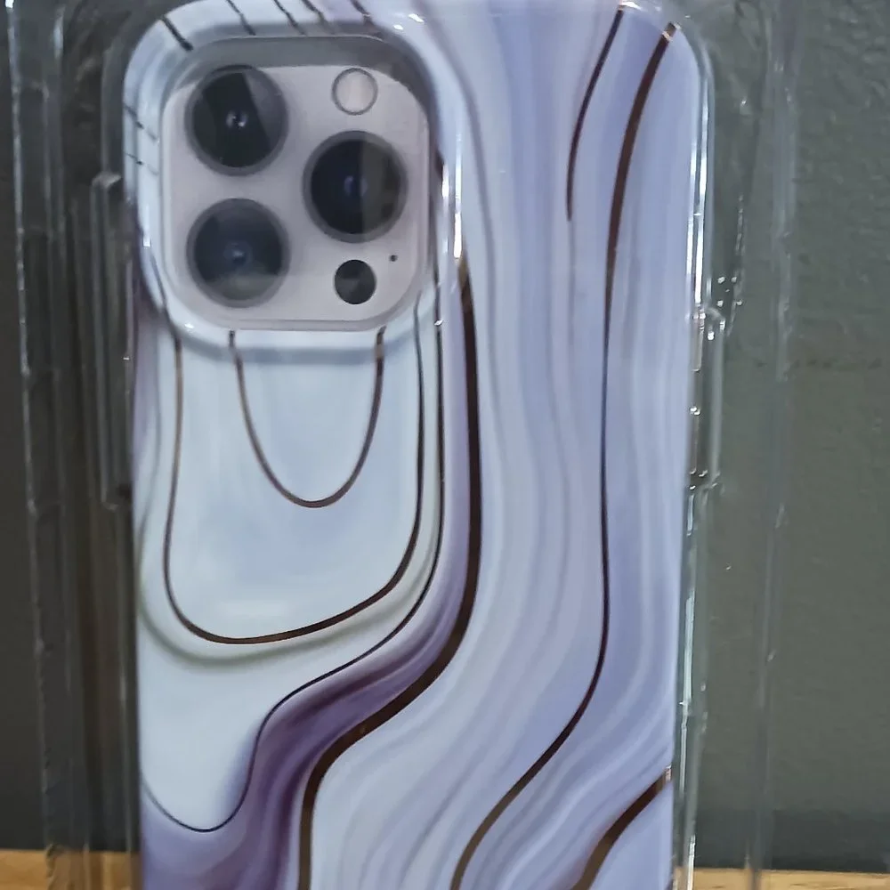 New Lilac Swirl iphone Case